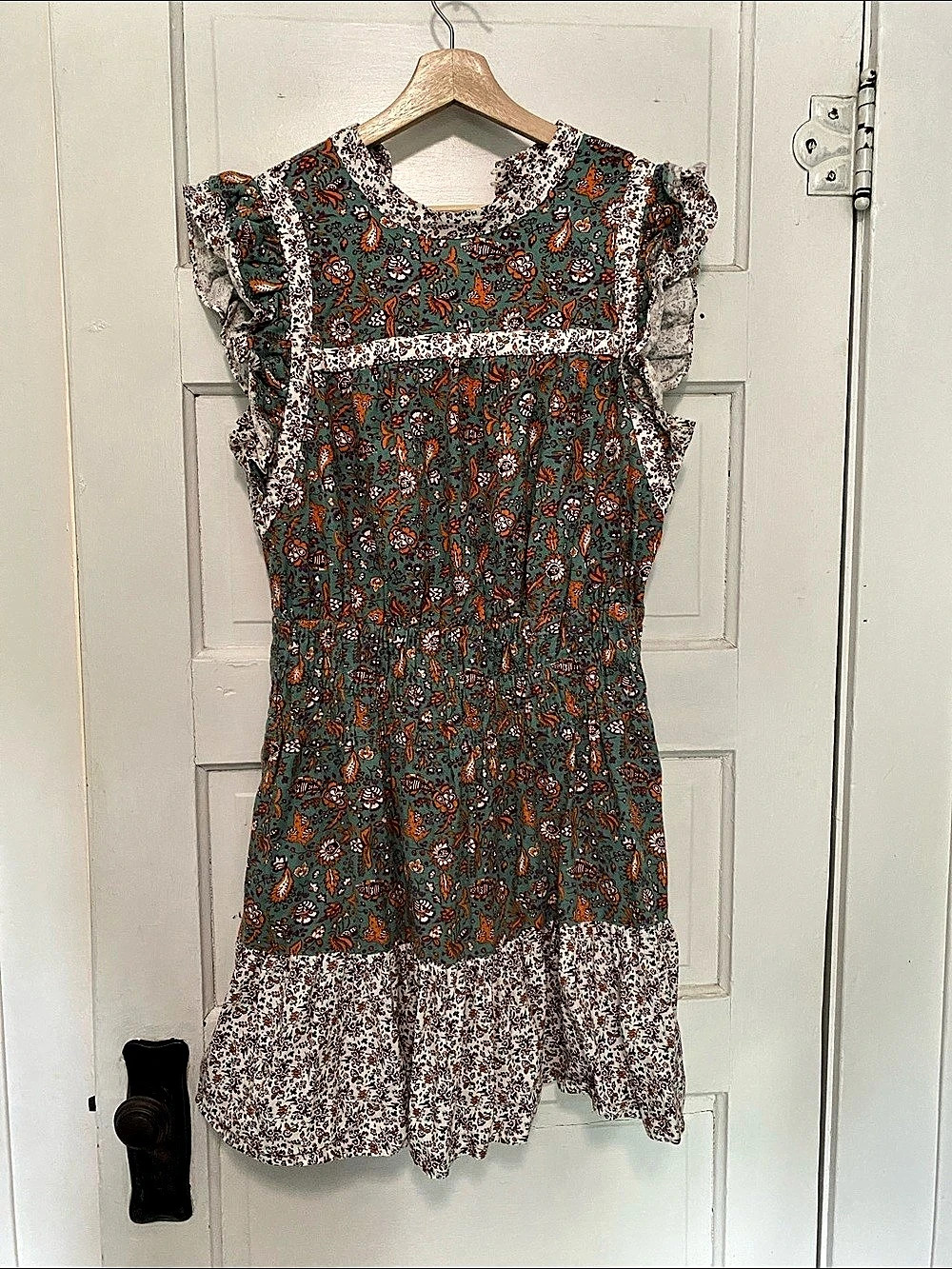 Universal Thread Floral Paisley Mini Dress Size Large